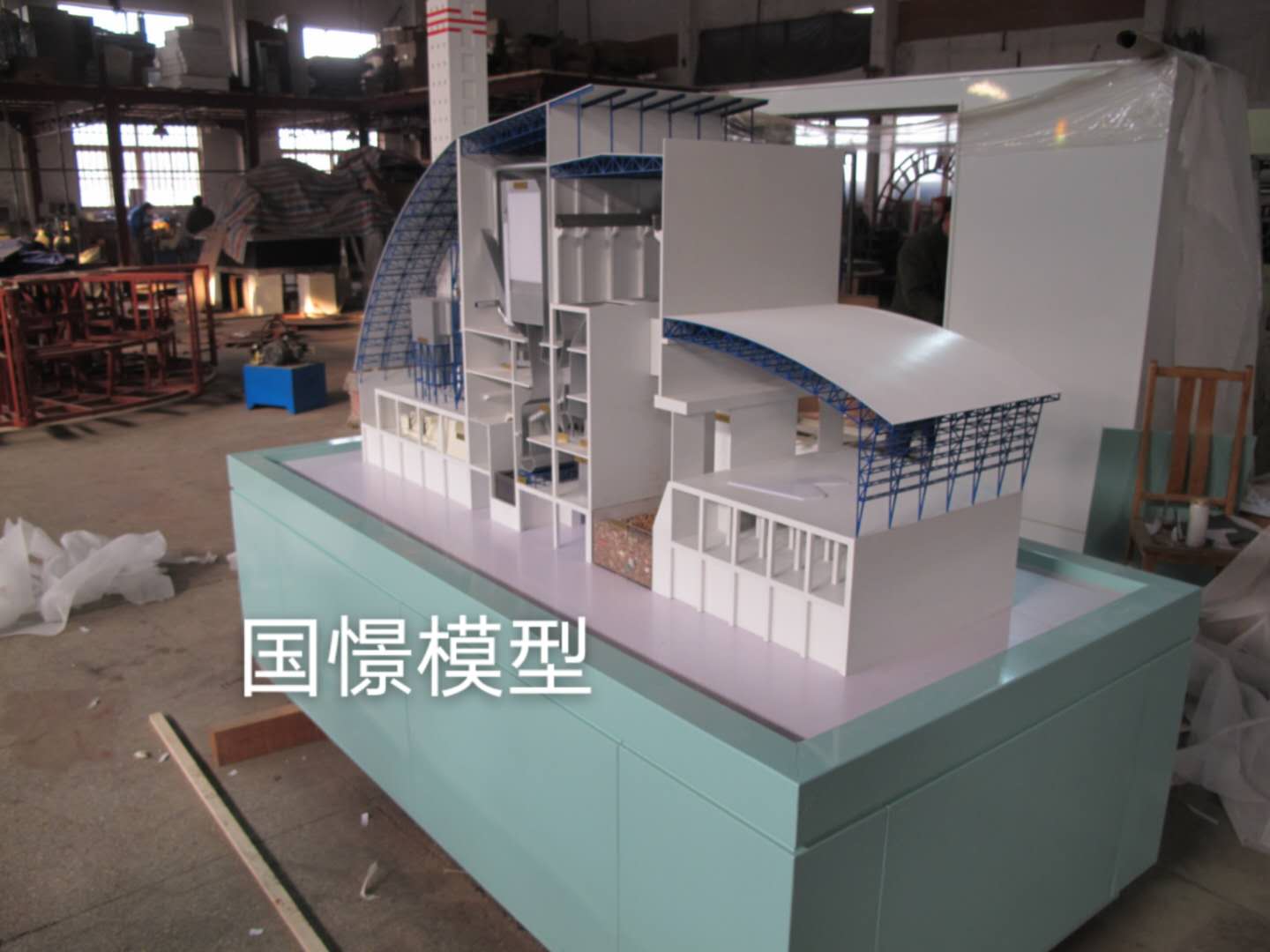 独山县工业模型