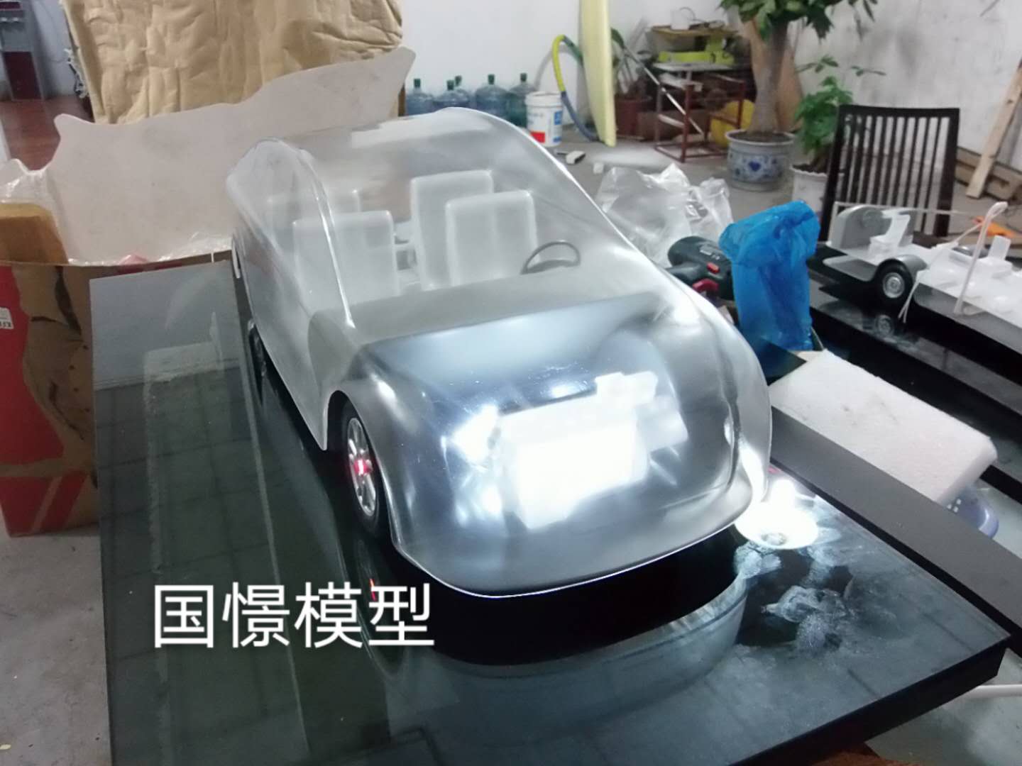 独山县透明车模型
